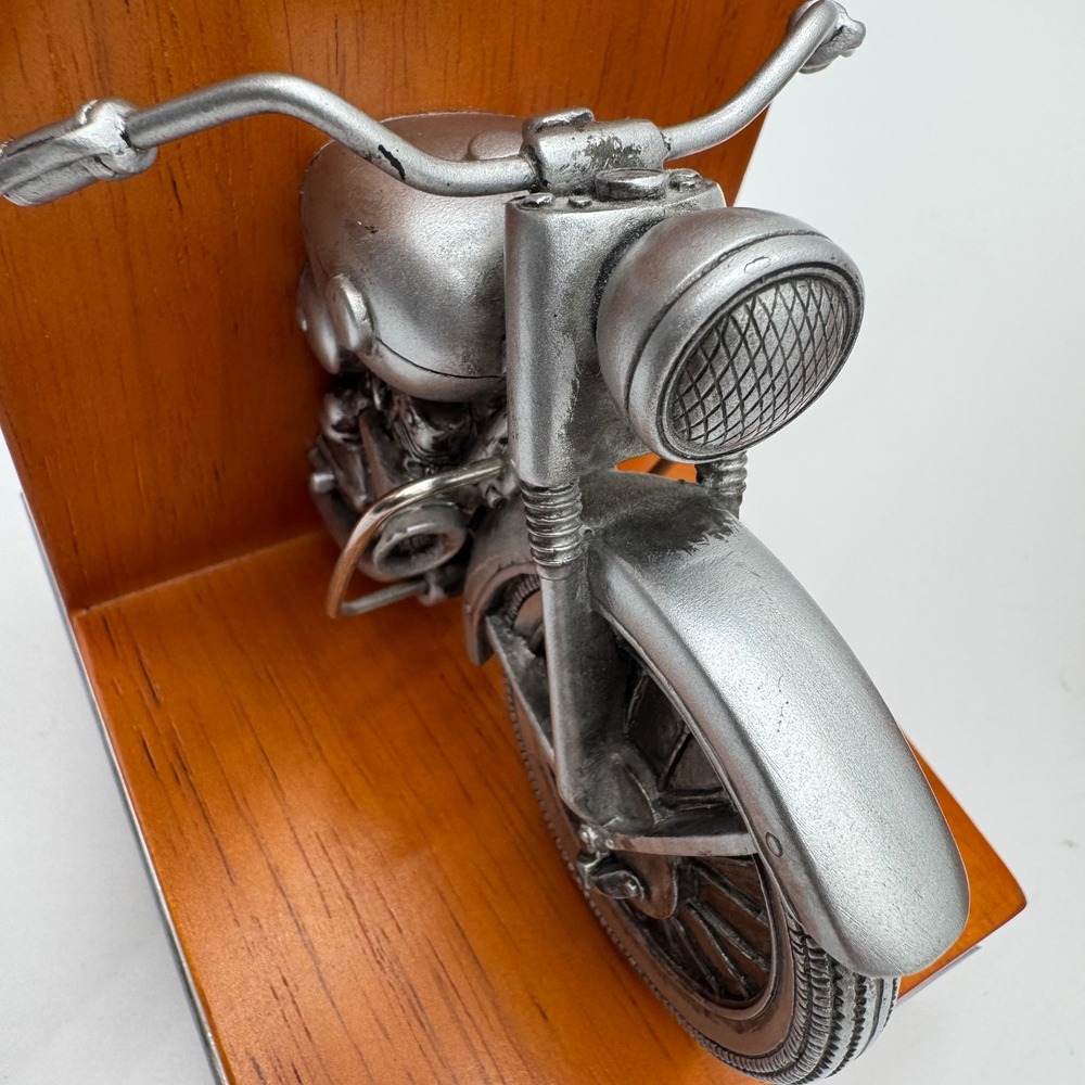 Hallmark Harley Davidson 1957 XL Sportster Bookends Set of 2 Motorcycle 2003 - Picture 12 of 15